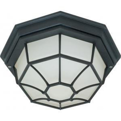  Satco 60-536 1 LT - 12" Spider Cage Ceiling 