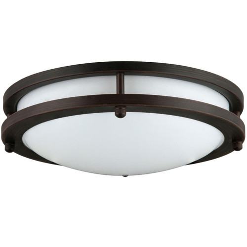  Sunlite 49052-SU Oil Rubbed Bronze LED Ceiling Light Fixture 