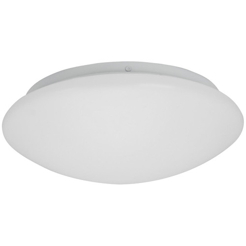  Sunlite 87763-SU White Mushroom Ceiling Drum Light Fixture 