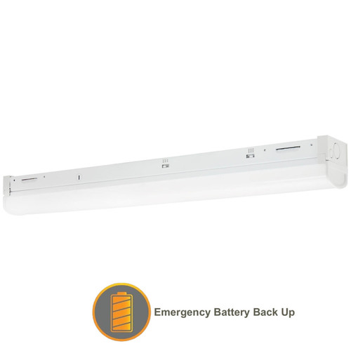  Sunlite 85622-SU  2ft Strip Light Fixture with Emergency Driver 