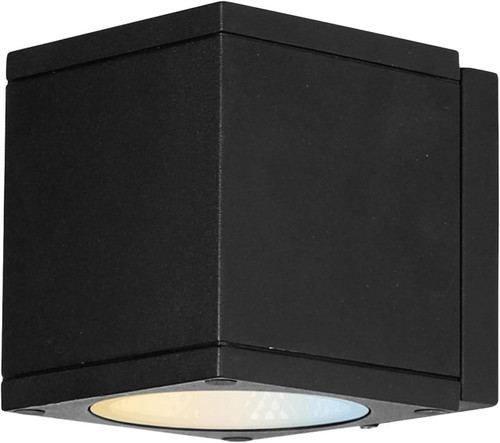  Sunlite 81291-SU Black Cube Outdoor Light Fixture 