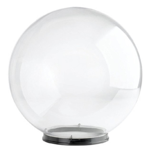 20" Clear Acrylic Replacement Light Globe with 9" Lip