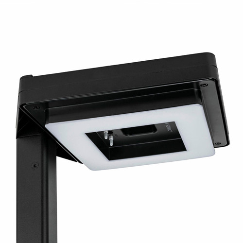 Gama Sonic Solar Lighting  Gama Sonic 217i20001 Contemporary Square Solar Post Light 