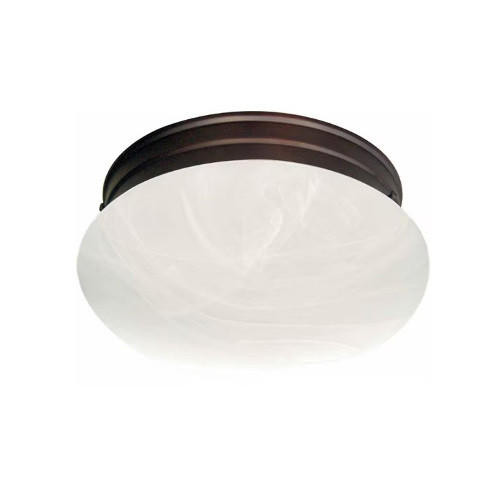 Volume Lighting Volume V7790-79 Flush Mount with Alabaster Glass Bowl