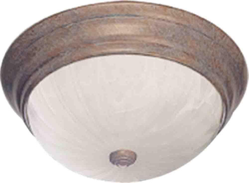 Volume Lighting V7734-22 - Prairie Rock Flush Mount - Frosted Ribbed Glass