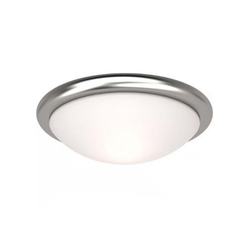 Volume Lighting V7532-33 - Brushed Nickel Flush Mount - White Glass
