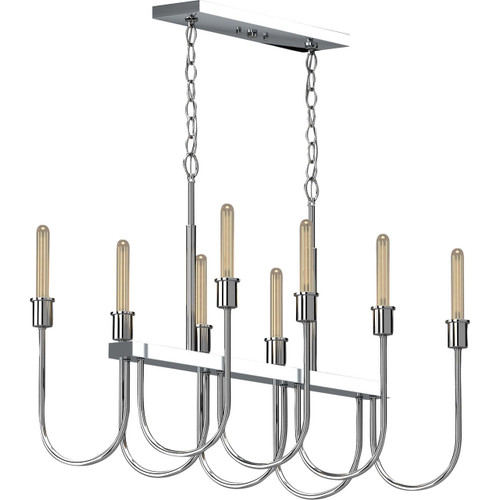 Volume Lighting V5710-93 Indoor Polished Nickel Hanging Linear 