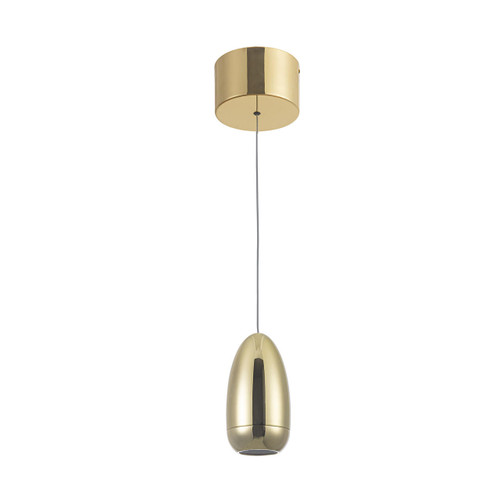 Artcraft Lighting Artcraft AC6650GD Gold Pendant Fixture 