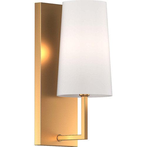 Volume Lighting V4901-90 Antique Gold Armed Wall Sconce