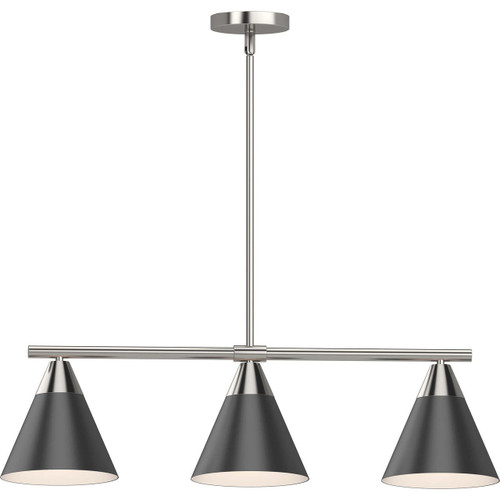 Volume Lighting V2513-49 Brushed Nickel Modern Island Pendant Light
