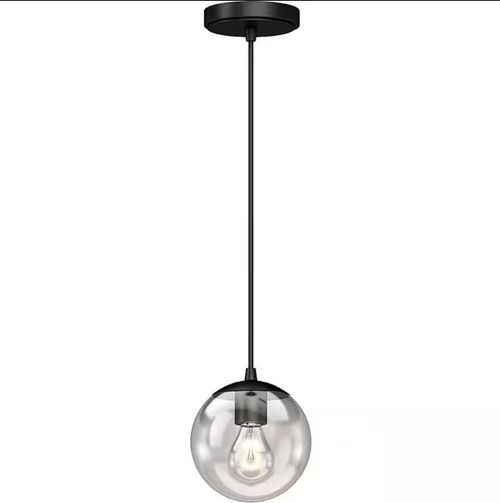 Volume Lighting Volume V2055-5 Lawrence Black Indoor Globe Mini Pendant