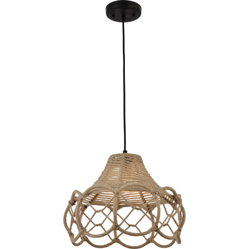 Volume Lighting V1591-70 - Hemp Rope Pendant