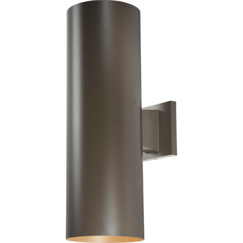 Volume Lighting V9646-79 - Antique Bronze Outdoor Cylinder Wall Light
