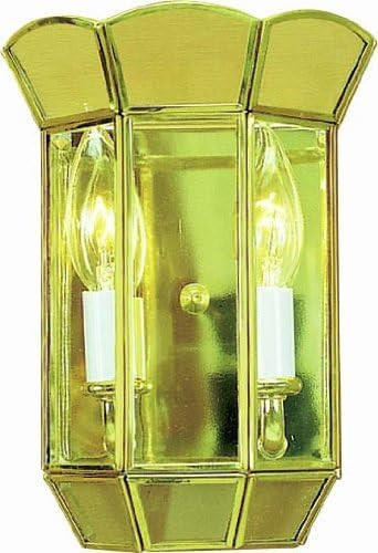 Volume Lighting Volume V5012-2 Polished Brass Wall Sconce