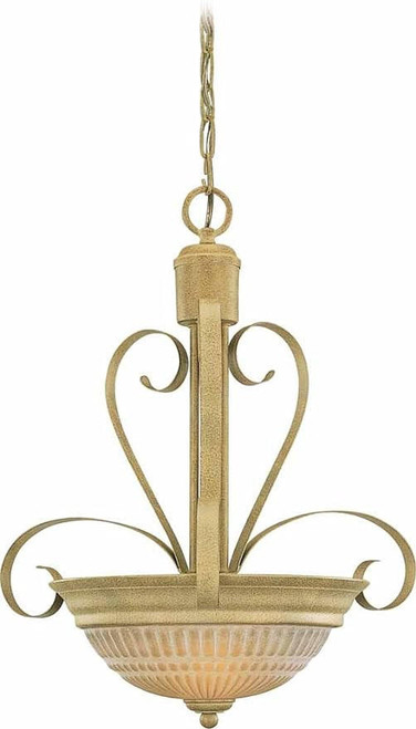 Volume Lighting Volume V3322-71 Hand Painted Florentia Pendant