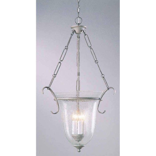 Volume Lighting Volume V1934-85 Platinum Rust Bowl Shaped Pendant