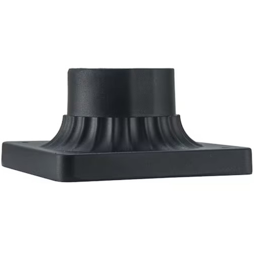 Volume 0080-5 Black Pier Mount Base 