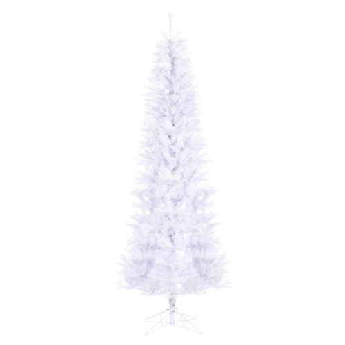 Vickerman A103285 - 9.5 ft White Salem Pencil Pine Unlit Christmas Tree