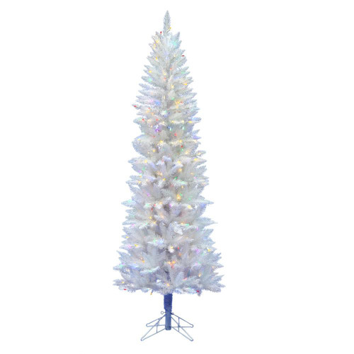 Vickerman A104077LED 7.5' x 34" Sparkle Wht Pencil LED 350MU