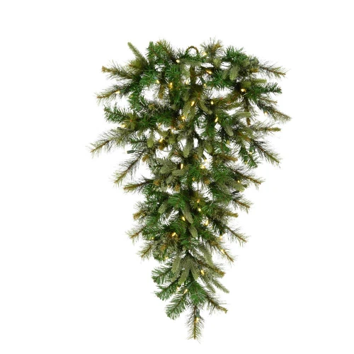 Vickerman A118437LED - 36" Cashmere Teardrop Wreath with Warm White LED Lights