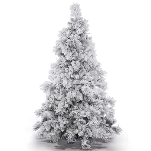 Vickerman A155265 6.5' x 58" Flock Alberta w/Cones 802Tips