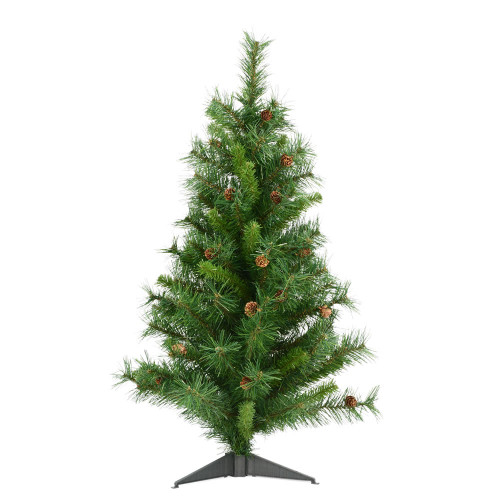 Vickerman A801003 36" Cheyenne Christmas Tree with Cones