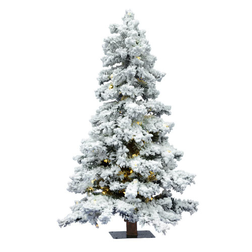 Vickerman A806261LED 6' x 33" Flocked Spruce LED 300WW