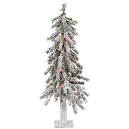 Vickerman A807432LED 3' x 21" Flocked Alpine 142T LED 50MU
