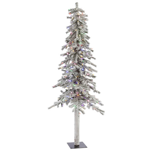 Vickerman A807462LED 6' x 33" Flocked Alpine 490T LED 200MU