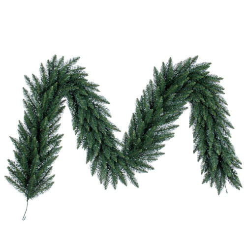 Vickerman A861117 - 9 ft Green Fir Christmas Garland - Unlit