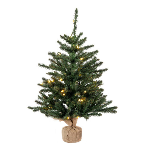 Vickerman B160431LED - 2.5 ft Anoka Pine Prelit Warm White LED Christmas Tree