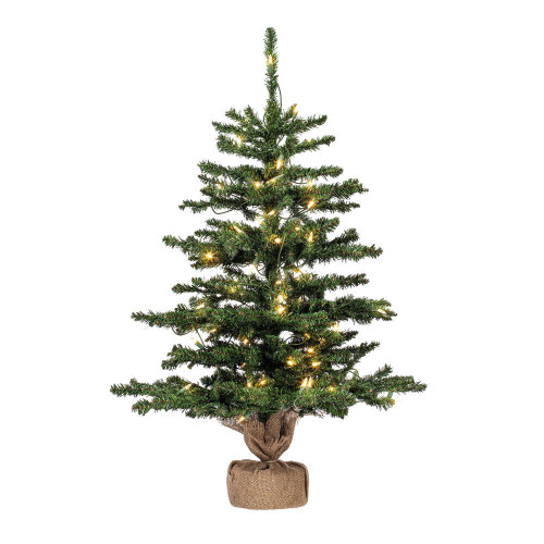 Vickerman B160437LED - 3 ft Anoka Pine Prelit Warm White LED Christmas Tree