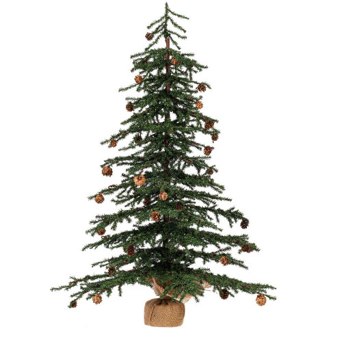 Vickerman B803925 36" Carmel Pine Christmas Tree w/Cones