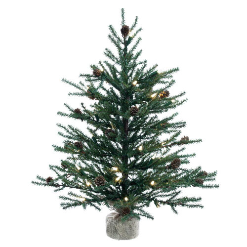 Vickerman B803926LED 36" Carmel Pine Christmas Tree with Lights