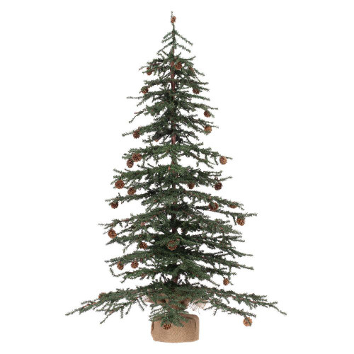 Vickerman B803927 42" Carmel Pine Christmas Tree with Cones