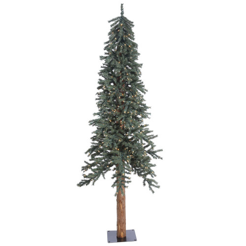 Vickerman B907371LED 7' x 44.5" Nat Bark Alpine DuraL 300WW