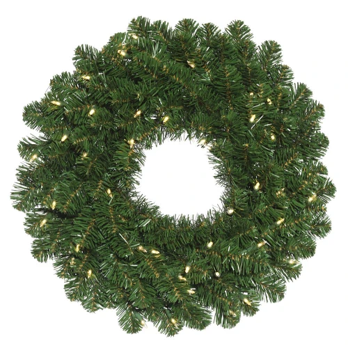 Vickerman C164637LED - 36" Oregon Fir Wreath with Warm White LED Lights