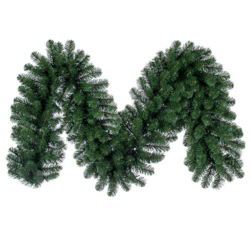 Vickerman C164716 - 9 ft Green Fir Christmas Garland - Unlit