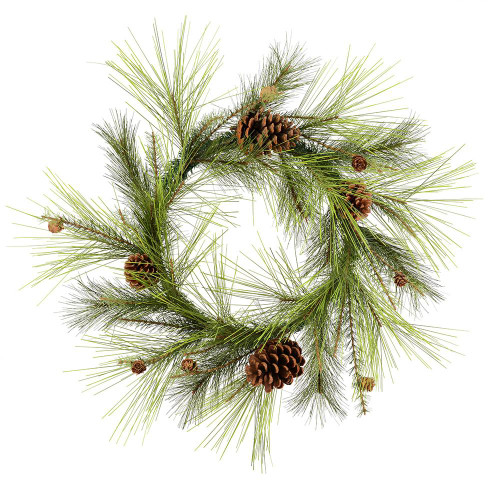Vickerman D180530 - 30" Larkspur Pine Wreath