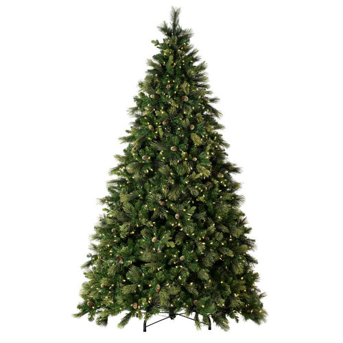 Vickerman DT210581LED 9' x 74" Emerald Mixed Dura-Lit 1100WW