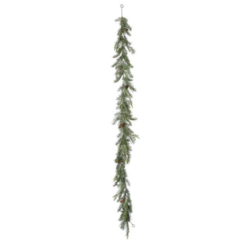 Vickerman E151110 - 6 ft Green Fir Christmas Garland - Unlit