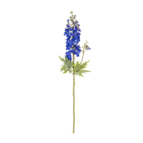 Vickerman EF222602 33" Artificial Cobalt Larkspur Spray 3/Bag 
