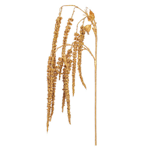 Vickerman EH210908 - 44 in. Gold Amaranthus Artificial Spray - 2 Pack