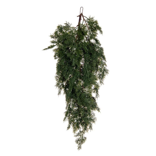 Vickerman EH213629 29" Green Cypress Teardrop Wreath 