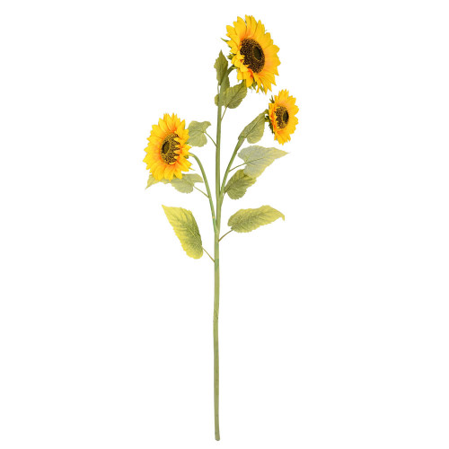 Vickerman FA187501 53" Yellow Sunflower Spray 