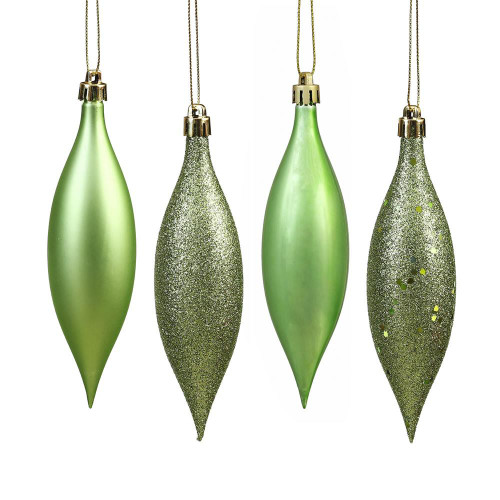 Vickerman N500154 5.5" Celadon Drop 4 Finish Asst 8/Bx 