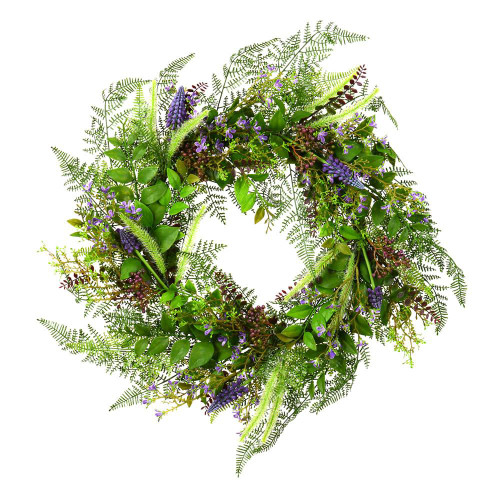 Vickerman FK180124 - 24" Green Maytime Wreath