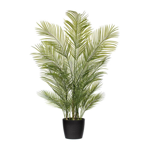  Vickerman FM238560 5ft Green Areca Palm Artificial Plant in Pot 