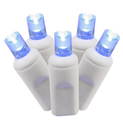  Vickerman X6W6502 25ft 50-LED Blue Christmas Light String 