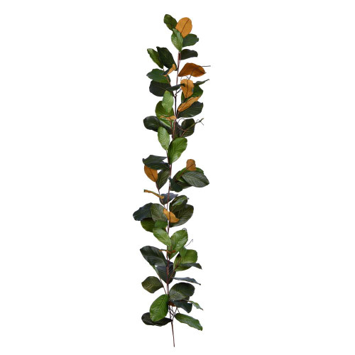 Vickerman FT190112 - 6 ft Green Magnolia Christmas Garland - Unlit